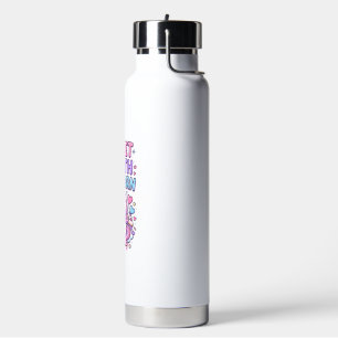 Botella De Agua Diente Dulce Unicornio Unicornio Lindo Pastel Rega