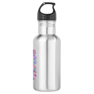 Botella De Agua Diente Dulce Unicornio Unicornio Lindo Pastel Rega