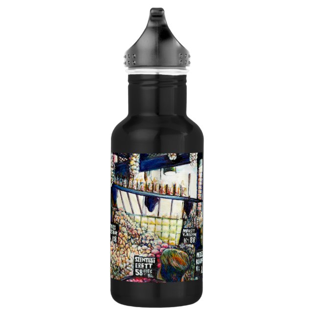 Botella De Agua Dimensiones de la curiosidad (Derecha)