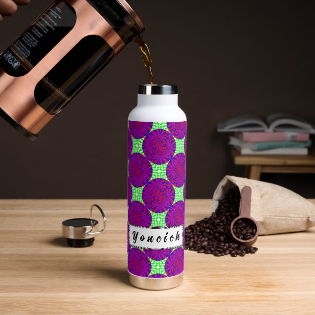 Botella De Agua Dimensiones dobladas por Kenneth Yoncich (Café)