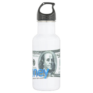 Botella De Agua Dinero