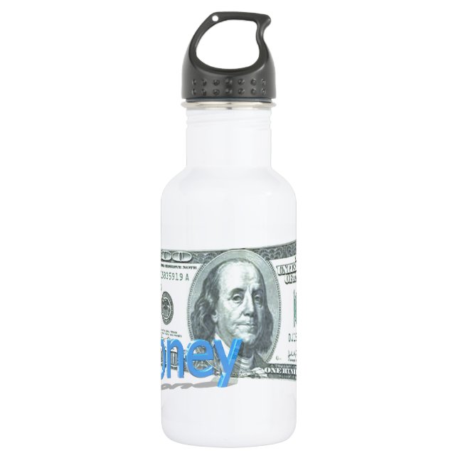 Botella De Agua Dinero (Anverso)