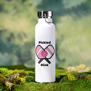 Botella De Agua Dink Funny Pickleball Pun