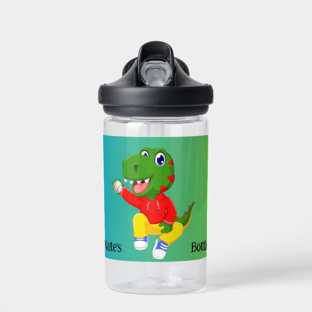 Botella de agua Dino de béisbol (Delante)