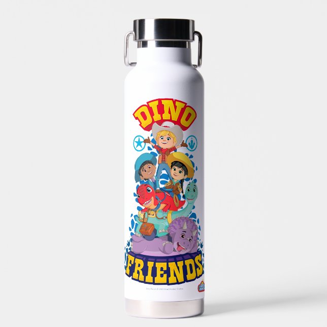 Botella De Agua Dino Friends | Dino Ranch (Delantero)