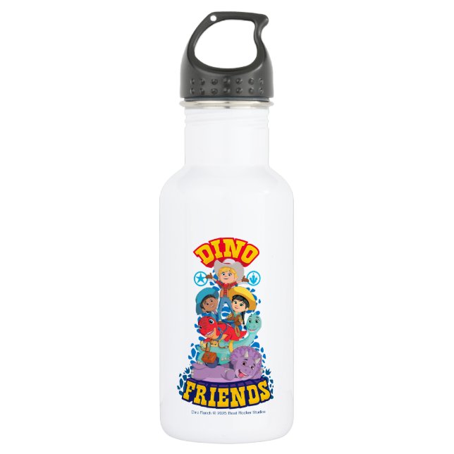 Botella De Agua Dino Friends | Dino Ranch (Anverso)