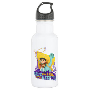 Botella De Agua Dino Ranch   Min. y Clover