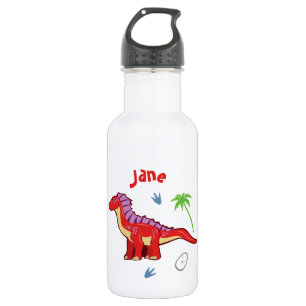 Botella De Agua Dinosaurio Bebé Amargasauro