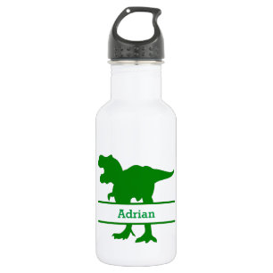 Botella De Agua Dinosaurio personalizado