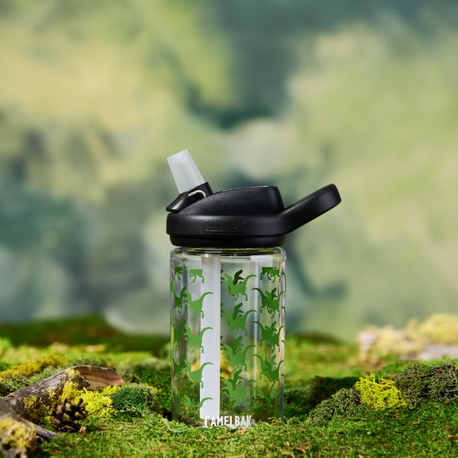 Botella De Agua Dinosaurios Desbocados (Al aire libre)