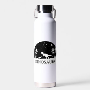 Botella De Agua Dinosaurs Under the Stars