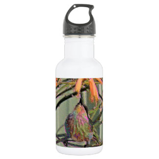 Botella De Agua Diseño artístico de Bird Aloevera