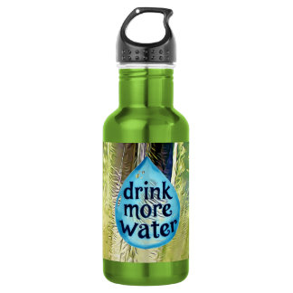 Botella De Agua Diseño de agua motivante