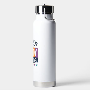 Botella De Agua Diseño de camiseta Daddy Voice Vintage Pride_1