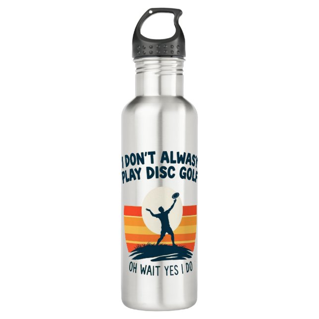 Botella De Agua Diseño de camiseta de Lover para Disk Golf (Anverso)