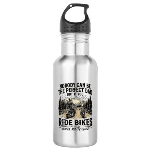 Botella De Agua Diseño de camiseta de motorista vintage Perfect Da