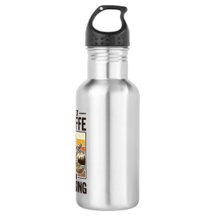 Botella De Agua Diseño de camiseta divertida vintage de kayakismo 
