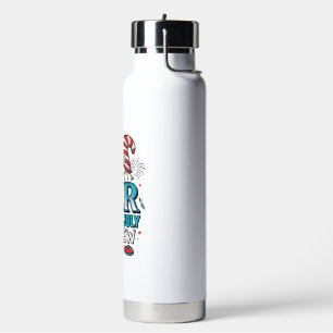 Botella De Agua Diseño de camiseta Gnome Patriótico ER 4 de julio 