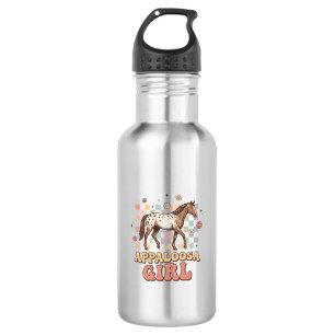 Botella De Agua Diseño de camiseta occidental de caballo vintage d