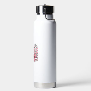 Botella De Agua Diseño de camiseta vectorial de enfermera linda co