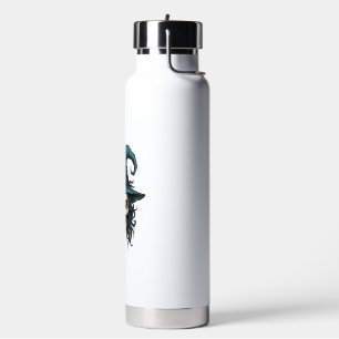 Botella De Agua Diseño de camiseta vectorial de Halloween de calav