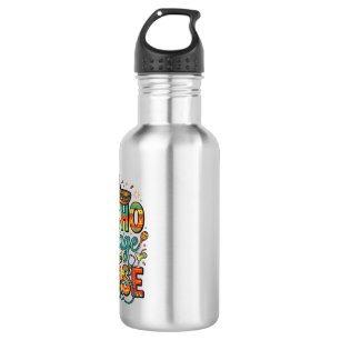 Botella De Agua Diseño de camiseta vectorial fiesta de enfermera p