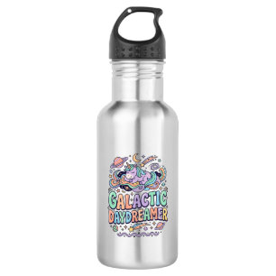 Botella De Agua Diseño de Camiseta y Pegatina Kawaii Soñador Galác
