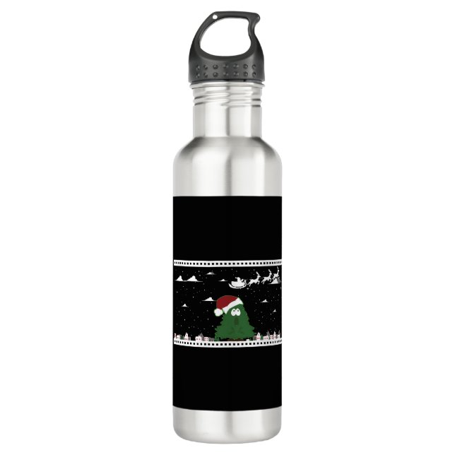 Botella De Agua Diseño de camisetas de la ciudad del árbol de Navi (Anverso)