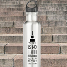 Diseño de citas de éxito motivacional, negro moder