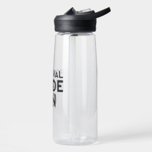 Botella De Agua Diseño de Declaración Audaz Modo Festival