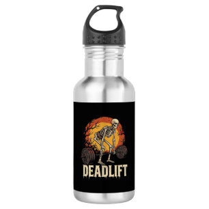 Botella De Agua Diseño de entrenamiento de gimnasio de Halloween d