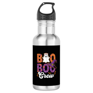 Botella De Agua Diseño de fantasma de enfermera de Halloween de Bo