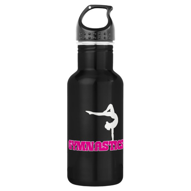 Botella De Agua Diseño de la gimnasia (Anverso)