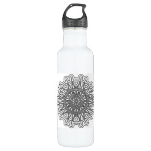 Botella De Agua Diseño de Mandala Ultra Guay #1