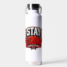 Diseño de motivación de fitness Stay Strong para g