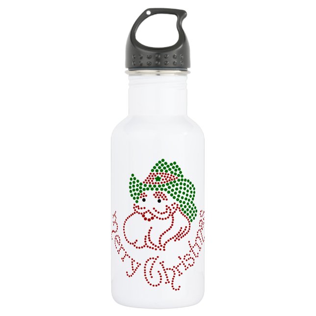 Botella De Agua Diseño de navidades (Anverso)