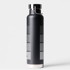 Botella De Agua Diseño de nombres de guiones modernos - Minimalist