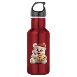 Botella De Agua Diseño de osito de peluche adorable y lindo