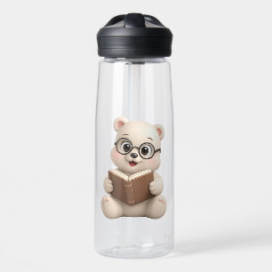 Botella De Agua Diseño de oso de peluche adorable y lindo