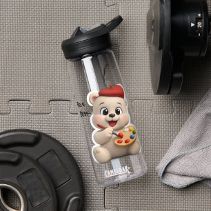 Botella De Agua Diseño de oso de peluche adorable y lindo