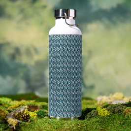 Botella De Agua Diseño de patrón geométrico abstracto mosaico 1321