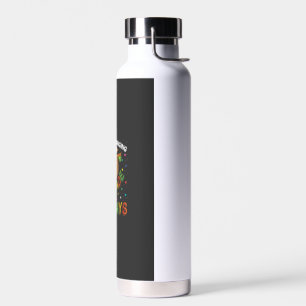 Botella De Agua Diseño de perezoso del día 100 de la escuela - 1er