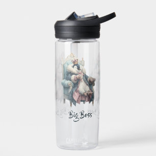Botella De Agua Diseño de Pingüino de Invierno Gran Jefe