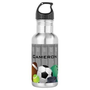Botella De Agua Diseño de sala de juegos deportivos