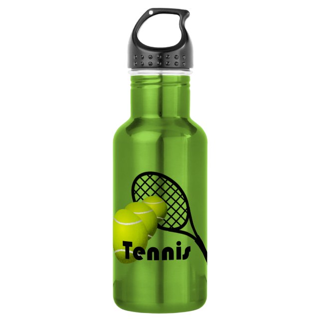 Botella De Agua Diseño de tenis (Anverso)