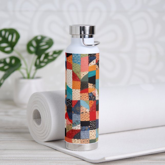 Botella De Agua Diseño de trama (Yoga)