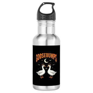 Botella De Agua Diseño de vector de gansos de bruja de Halloween d