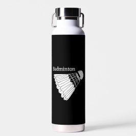 Botella De Agua Diseño del Shuttlecock de Badminton
