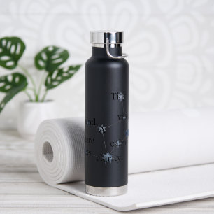 Botella De Agua Diseño divertido de Virgo inspirador para uso diar