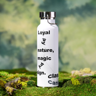 Botella De Agua Diseño divertido e inspirador de cáncer para uso d